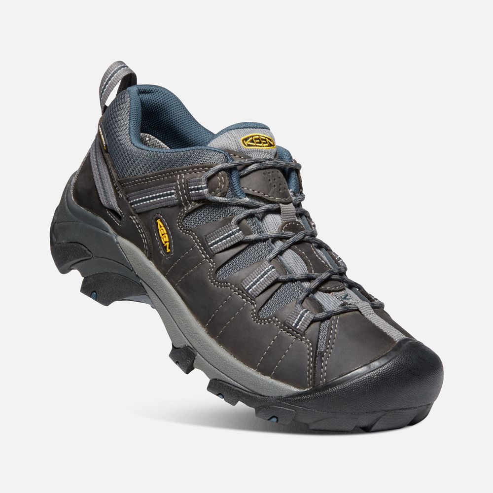 Chaussure de Randonnée Keen Homme Noir Marron | Targhee Ii Waterproof | AKHTQ-4238